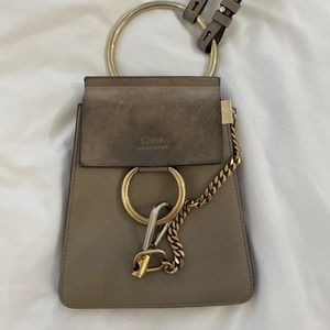 Chloe Faye in motty grey